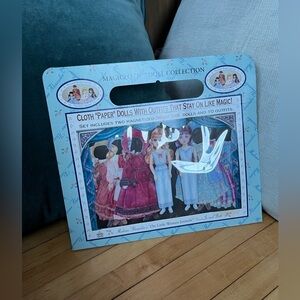 Magiccloth Doll Collection Set paper dolls with magnets! New!